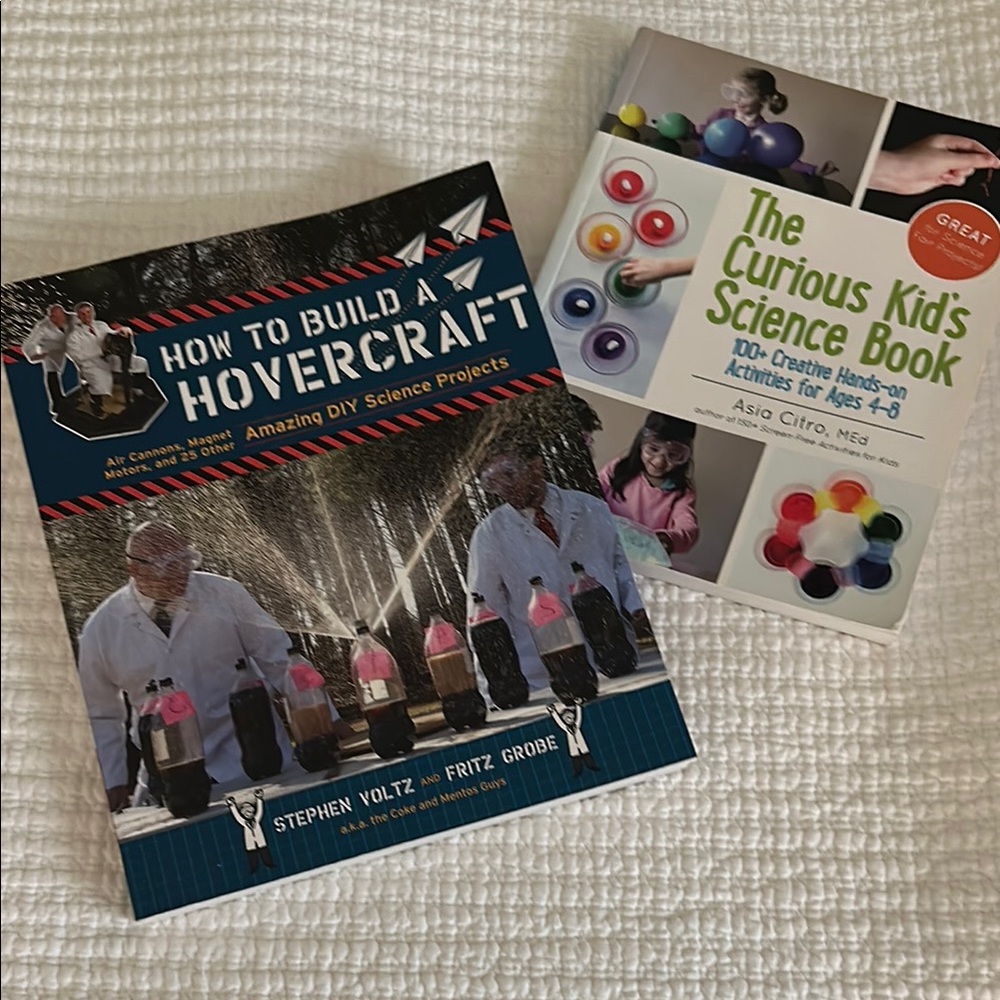DIY Science Project Book Set for Kids